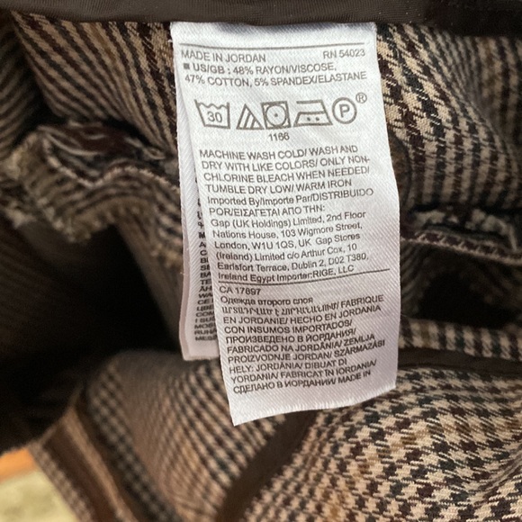 Banana Republic houndstooth pant - Picture 6 of 7